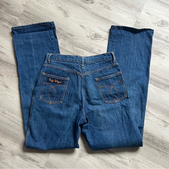 Tres Bien Pants - Très Bien vintage Classic Blue Jeans